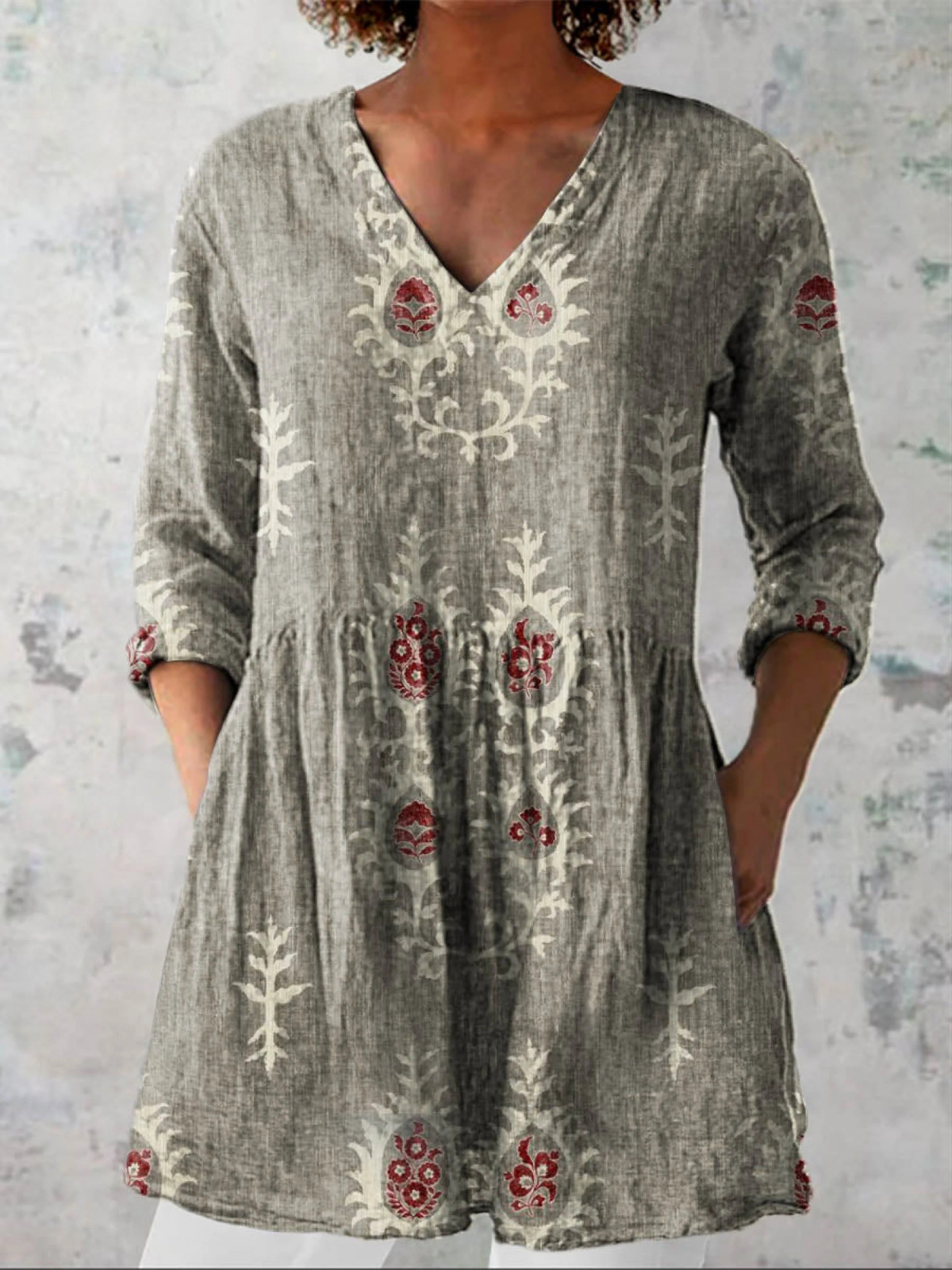 BLAIR - BLUSA LARGA DE ESTAMPADO
