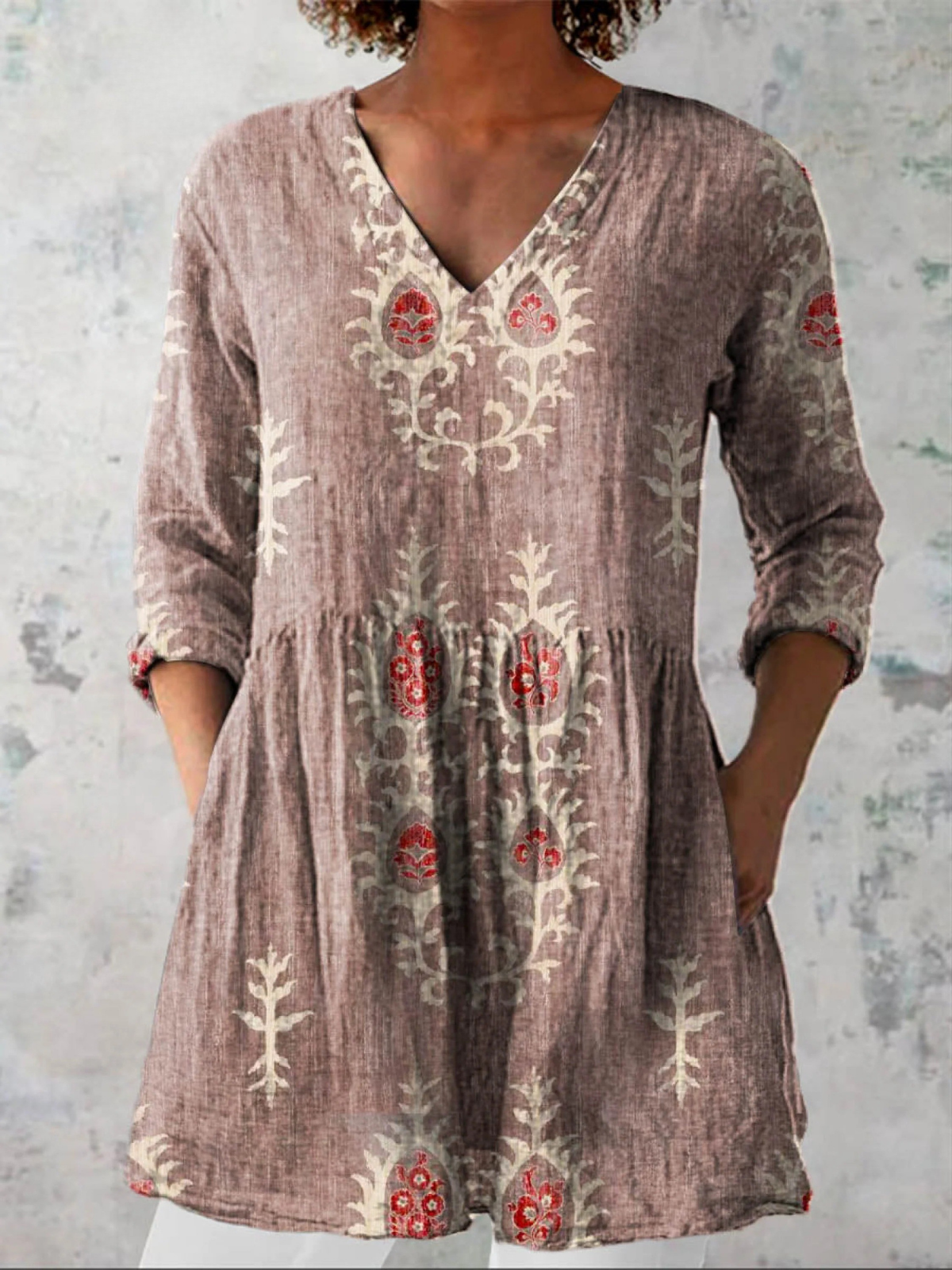 BLAIR - BLUSA LARGA DE ESTAMPADO
