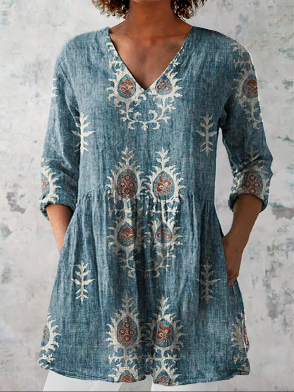 BLAIR - BLUSA LARGA DE ESTAMPADO