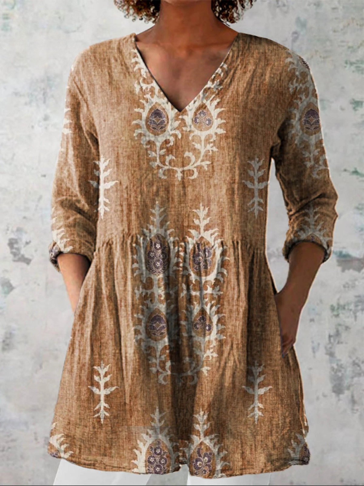 BLAIR - BLUSA LARGA DE ESTAMPADO