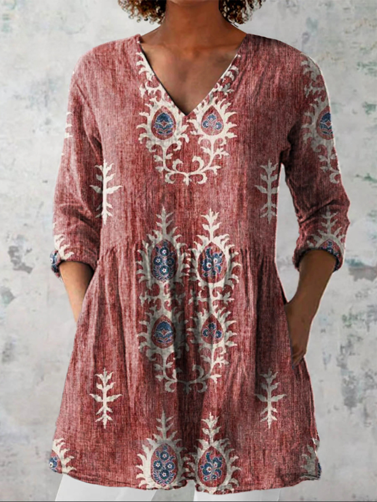 BLAIR - BLUSA LARGA DE ESTAMPADO
