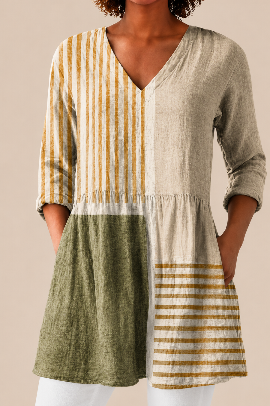 MAEVE - BLUSA LARGA DE ESTAMPADO