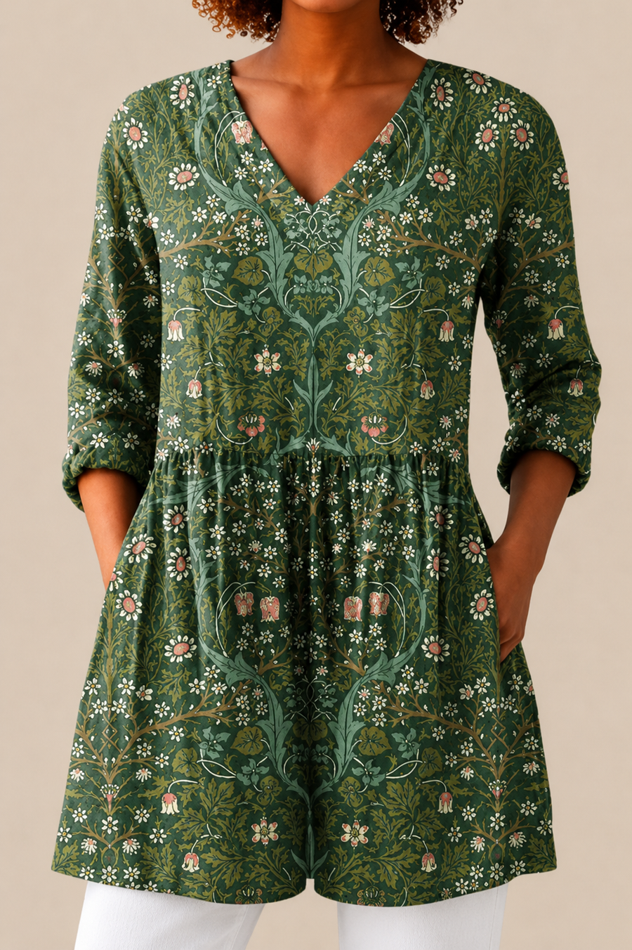 SKYE - BLUSA LARGA DE ESTAMPADO