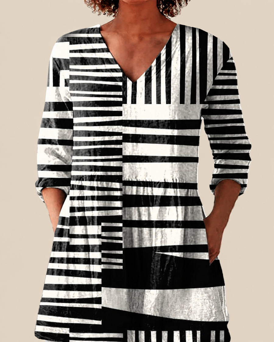 QUINN - BLUSA LARGA DE ESTAMPADO