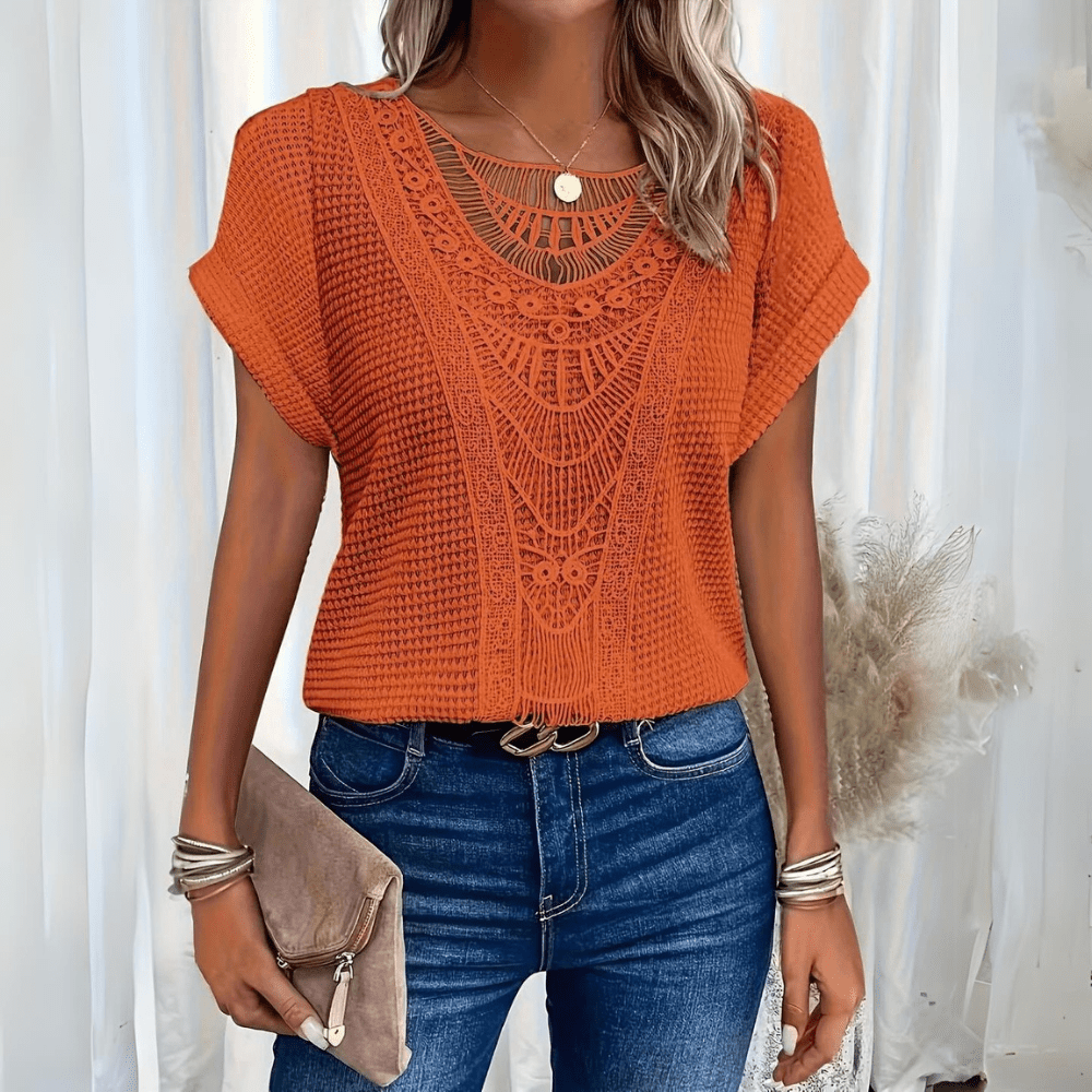 Sofía | Blusa Elegante con Encaje
